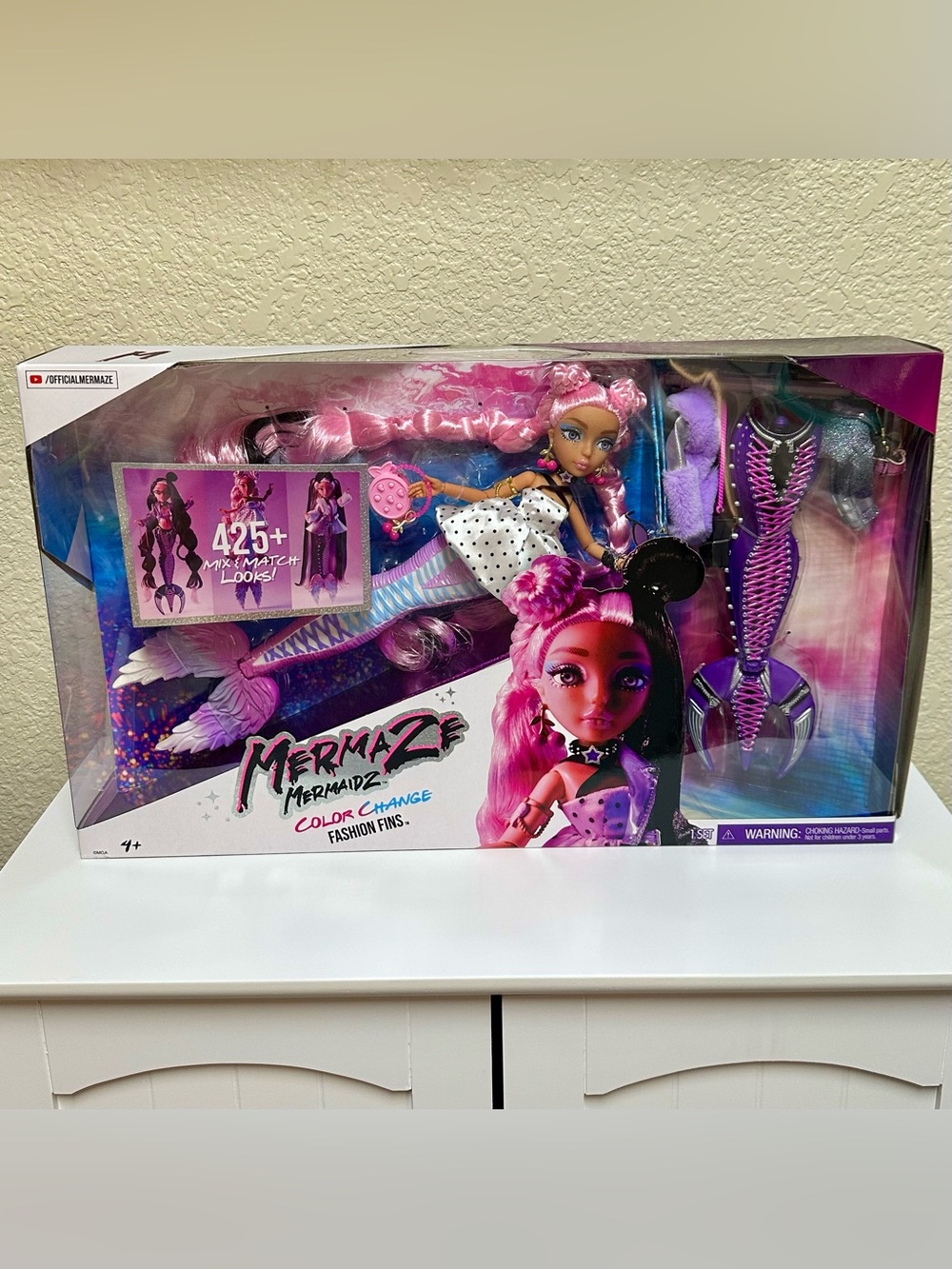 Mermaze Mermaidz Morra Fashion Doll MGA Fins Color Change Mix N Match New in Box